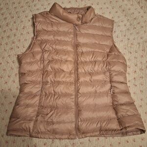 Babaton Blake Light Pink Puffer Vestt